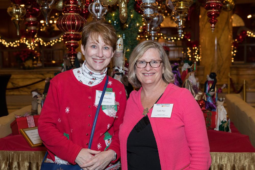 Debbie Shockey (left), D.N.P., former recipient of a Ginger Edwards Clinical Scholars Award, and Carla Nye, D.N.P., former recipient of a Mimi Bennet Clinical Scholars Award.