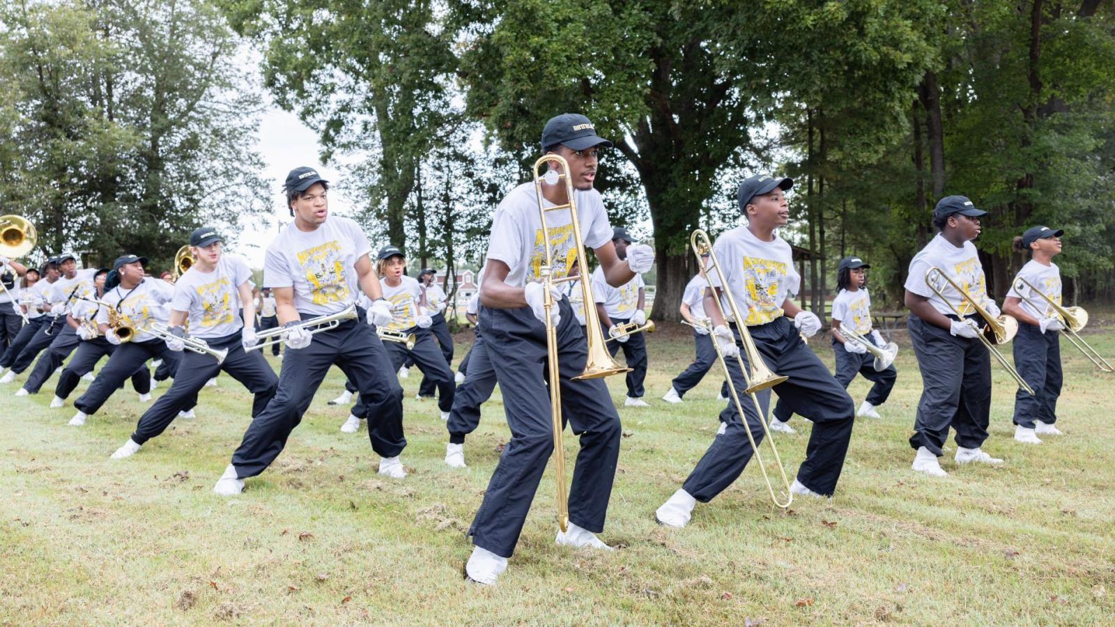 Highland Springs High School marching band