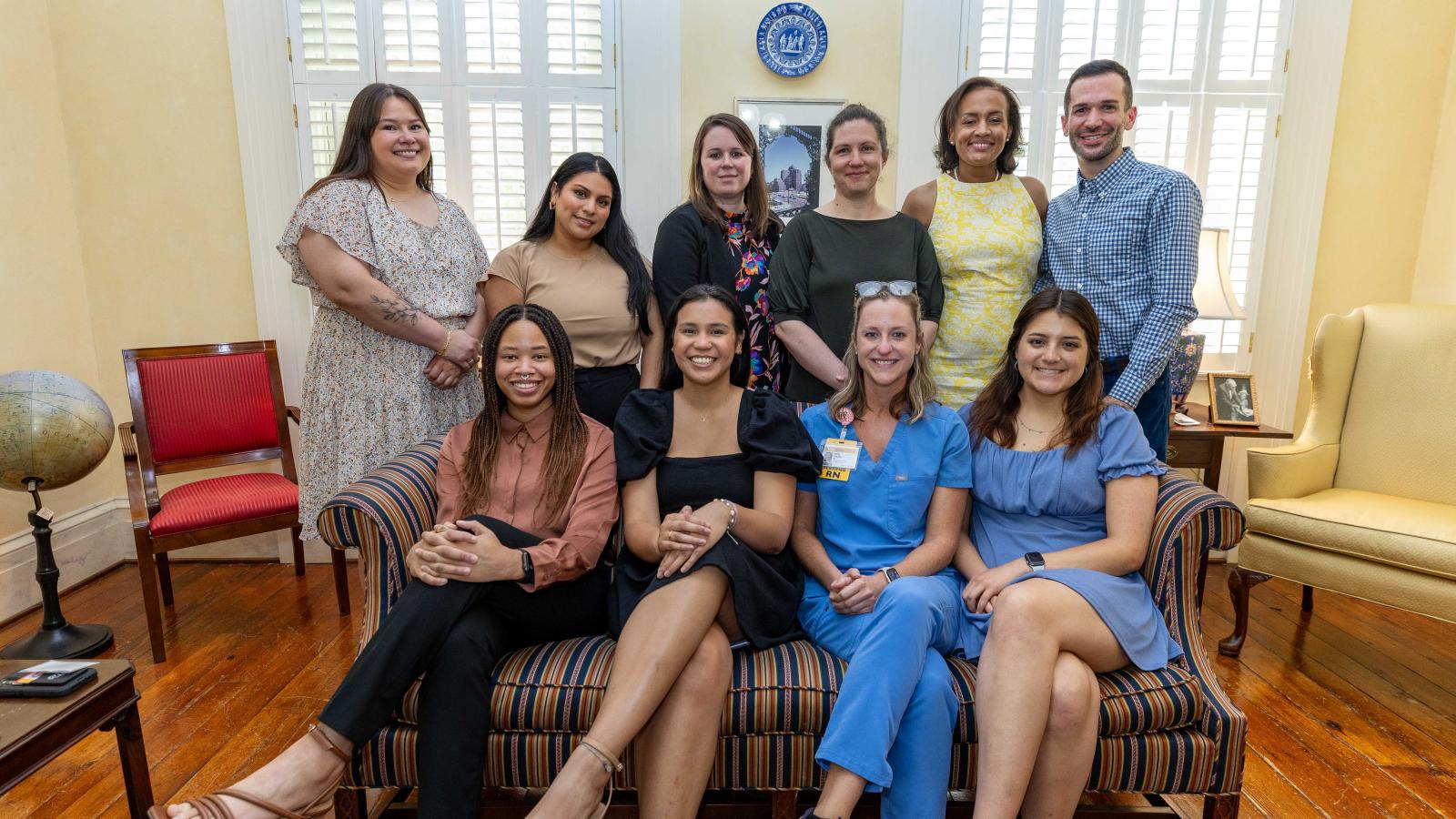 vcu health nursing scholarships group photo